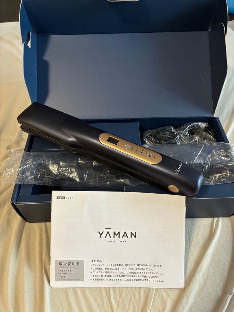 YAMAN ナイトリペアアイロン YJHB4L YA‐MAN（ヤーマン） ヘアケア 超音波 アイロン ナイトリペアアイロン