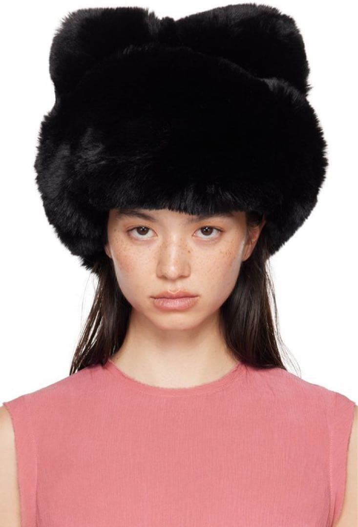 K*☆様 acnestudios猫耳ファーハット⭐︎送料無料 acnestudios猫耳ファーハット⭐︎送料無料
