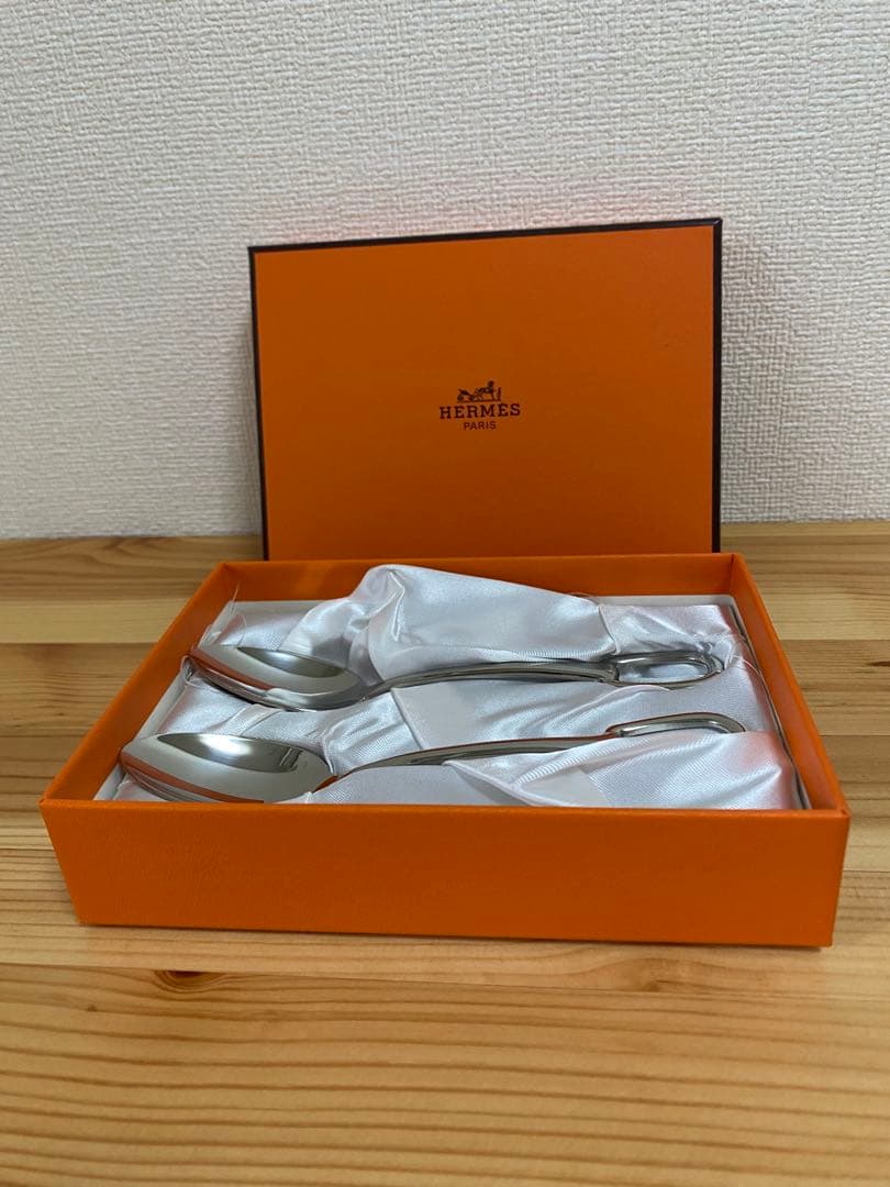 Hoop　エルメス　スプーンセット　アトラージュ HERMES (エルメス) スプーン ◇ アトラージュ｜トレファクONLINE