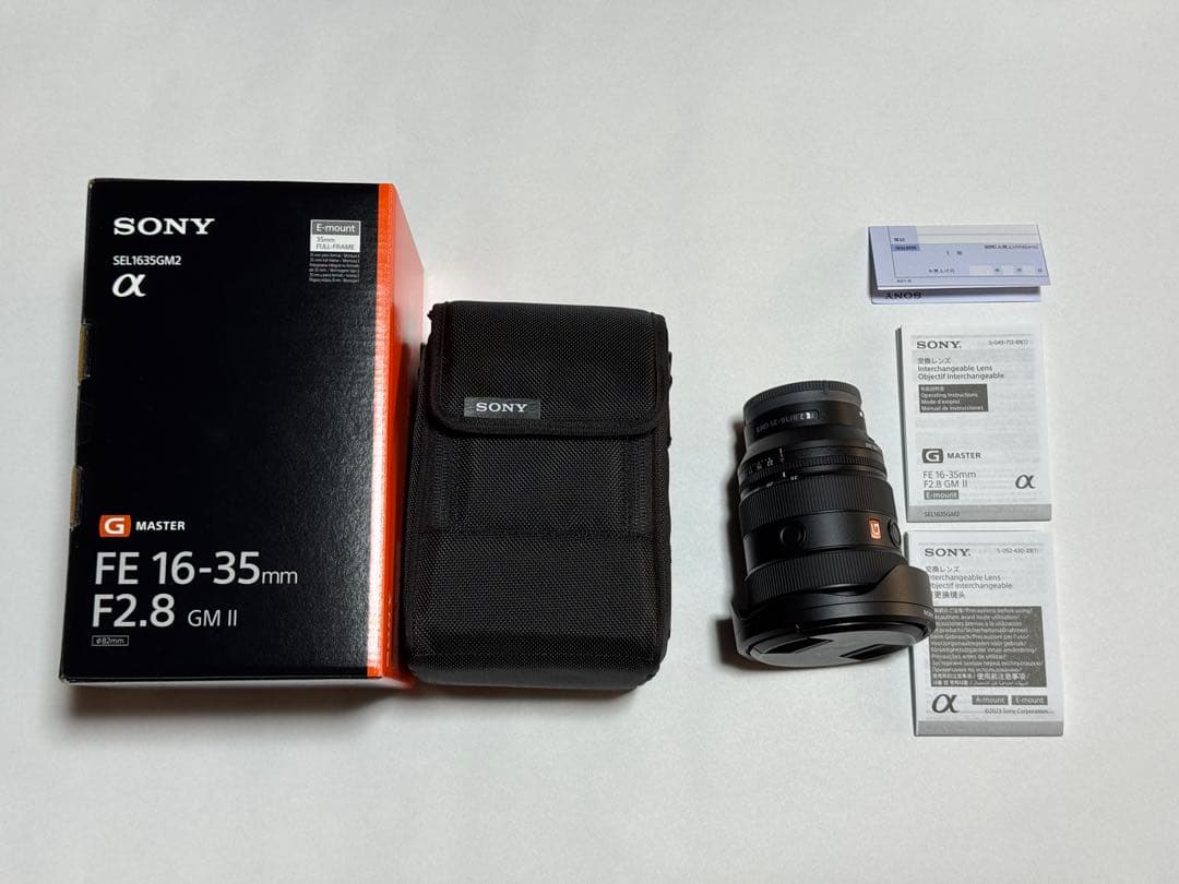 美品 SONY FE 16-35mm F2.8 GM II SEL1635GM2