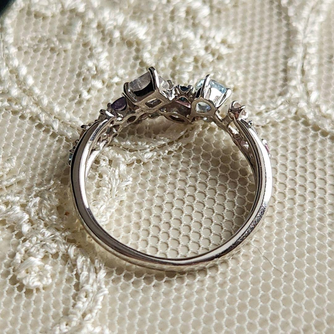 ビズー K18スノールナコフレWG 9号箱保証書付き - メルカリ