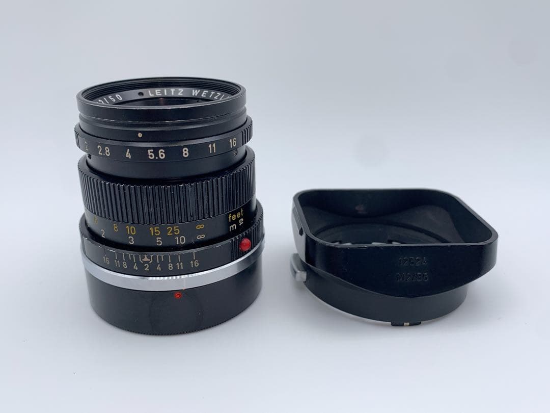 Leitz Wetzlar Summicron 1:2/50 F2 レンズ ERNST LEITZ WETZLAR/ズミクロン50mmF2 (最初期型) | THE MAP TIMES