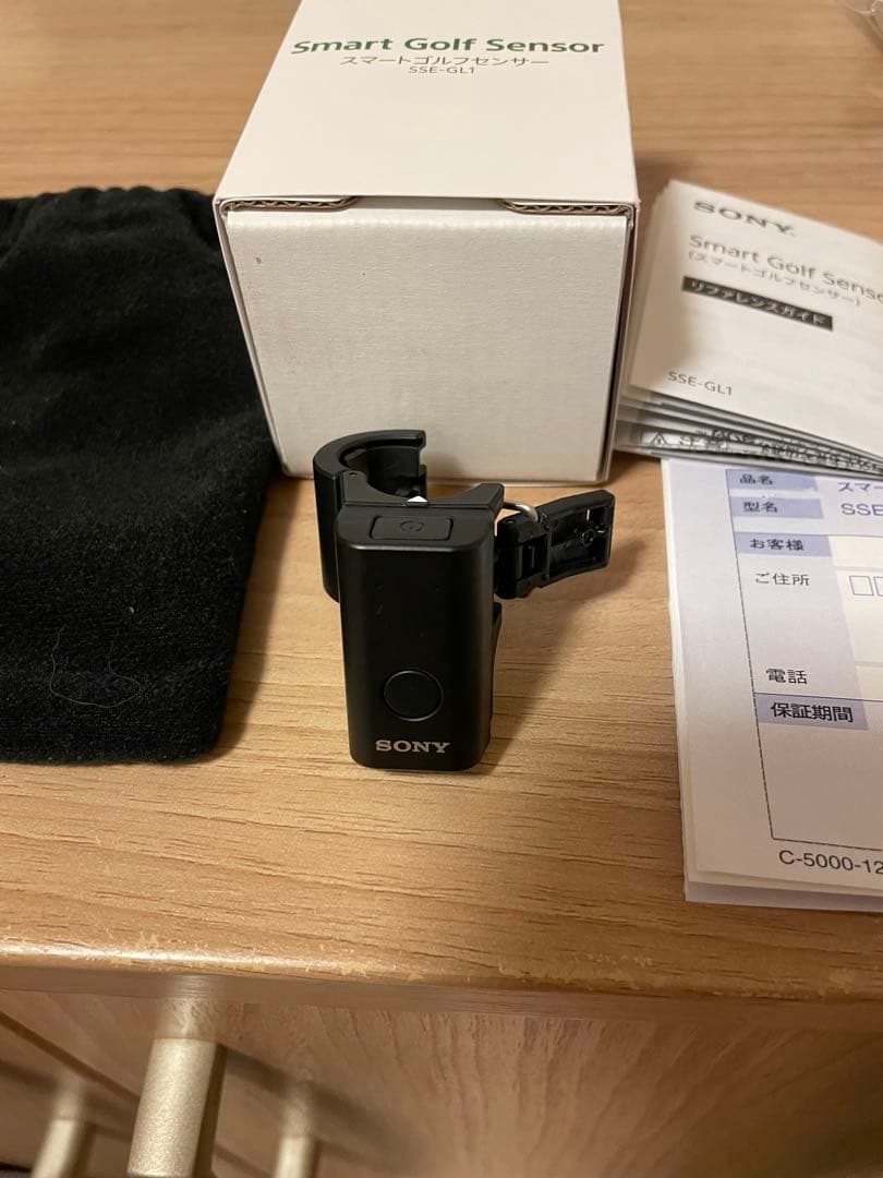 美品☆ソニー⭐︎スマートゴルフセンサー　SSE-GL1 SONY（ソニー） 日本正規品 スマートゴルフセンサー 「 SSE-GL1