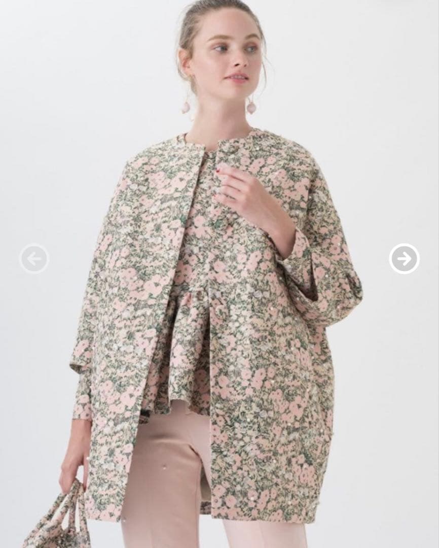 【最終値下げ】新品タグ付♡ツルバイマリコオイカワ♡コート Acacia＜ONLINE限定＞ | COLLECTION,TSURU ETERNAL | TSURU By MARIKO