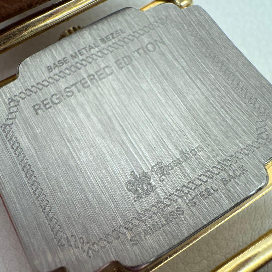 HAMILTON コントアー レジスタードエディション 6176 稼動品 美品