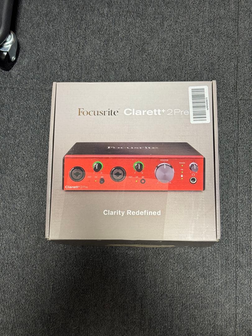 【ほぼ新品】focusrite clarett+ 2pre Focusrite Clarett+ 2Pre USB Audio Interface | Guitar Center