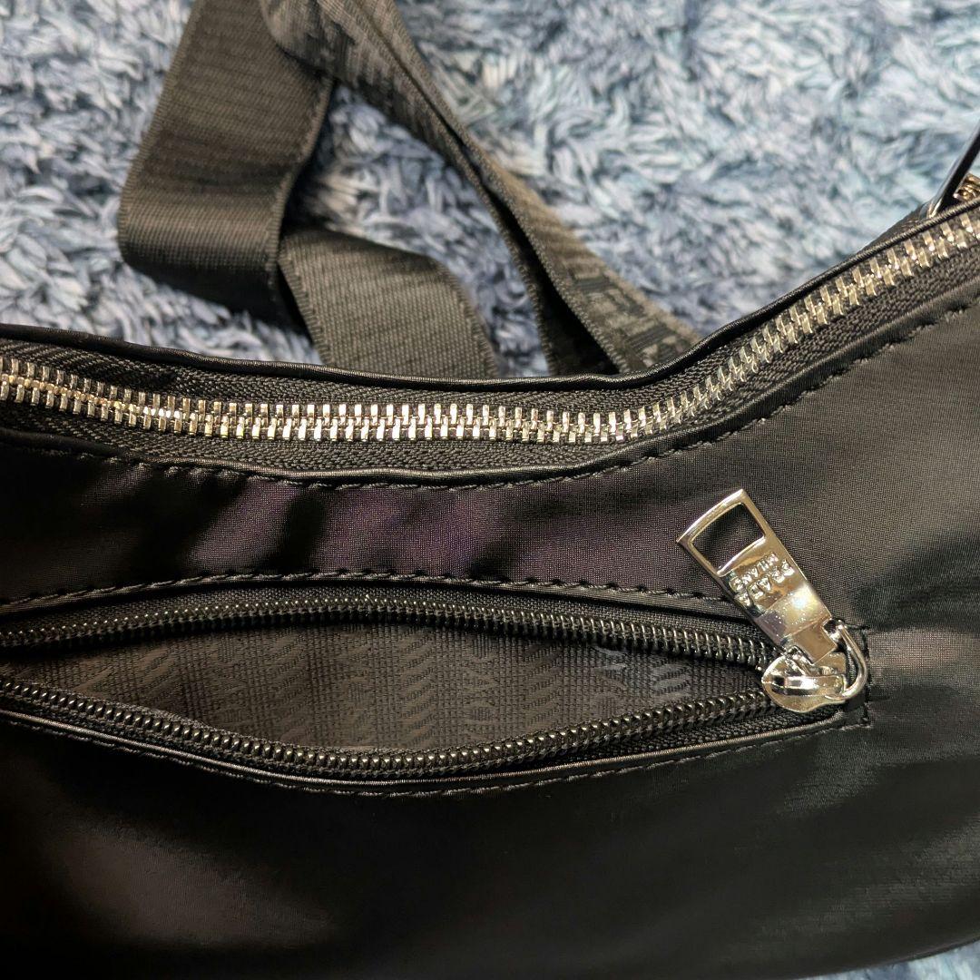 ❤確認用出品❤PRADA ノベルティ ブラック ナイロン ショルダーバッグ
