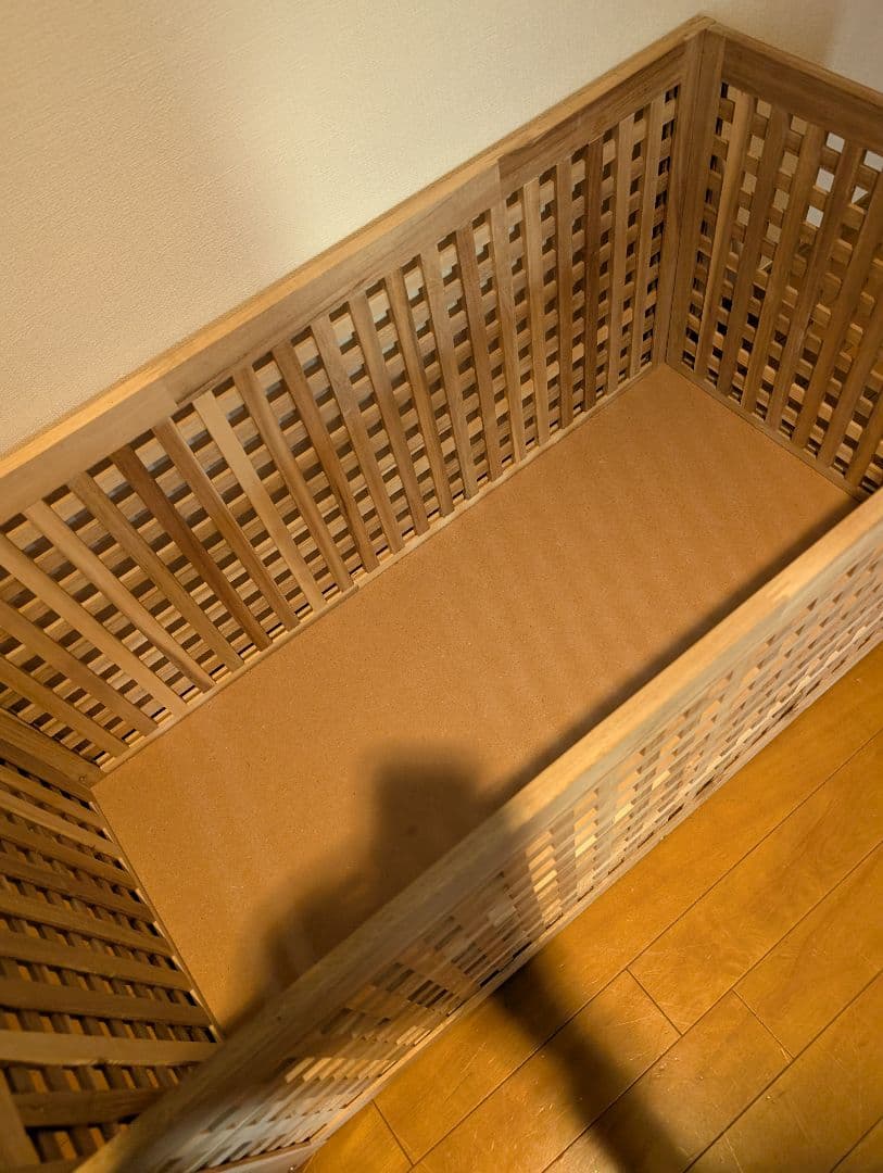 《送料込》IKEA ホール リビングテーブル 収納 アカシア材 センターテーブル