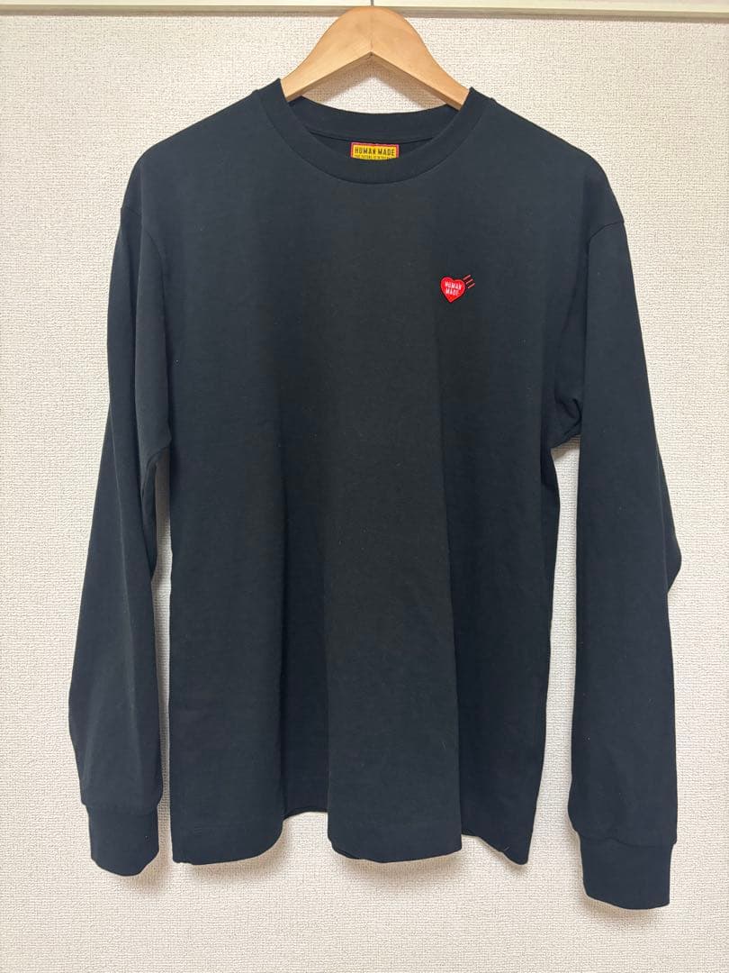 最安値　HUMAN MADE 長袖HEART BADGE L/S T-SHIRT HUMAN MADE HEART BADGE L/S T-SHIRT – HUMAN MADE Inc.