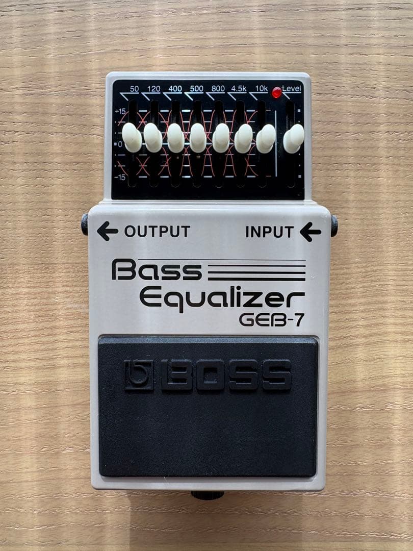 【美品】BOSS Bass Equalizer GEB-7 ベース用エフェクター BOSS GEB-7 ベース イコライザー ベースエフェクター 送料無料