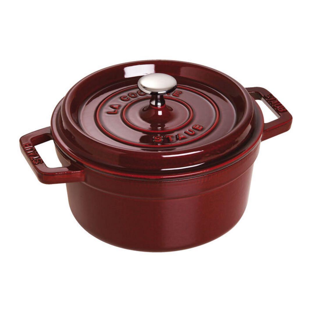 staub 18cm ストゥブ　ラウンド　ココット ストウブ ココット ラウンド 18cm| 鋳物ホーロー鍋| ストウブ(STAUB