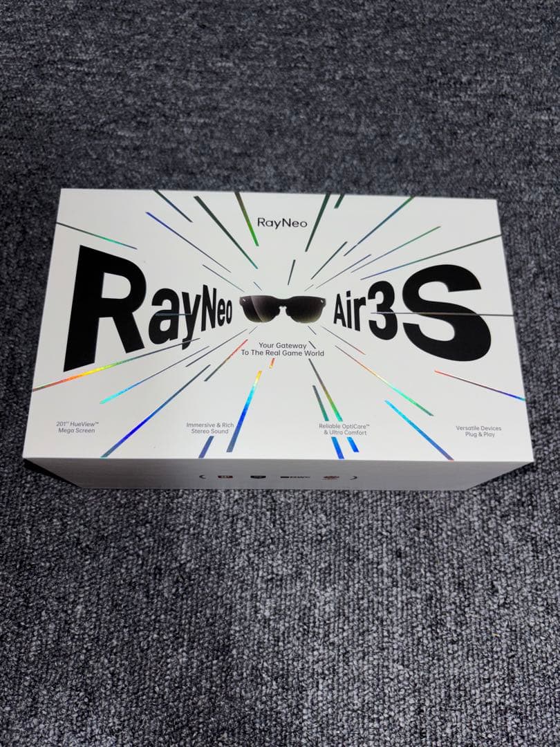 個人装備 RayNeo Air 3S ARグラス】身体障害者が RayNeo Air 3s を約2ヶ月使ってみたレビュー