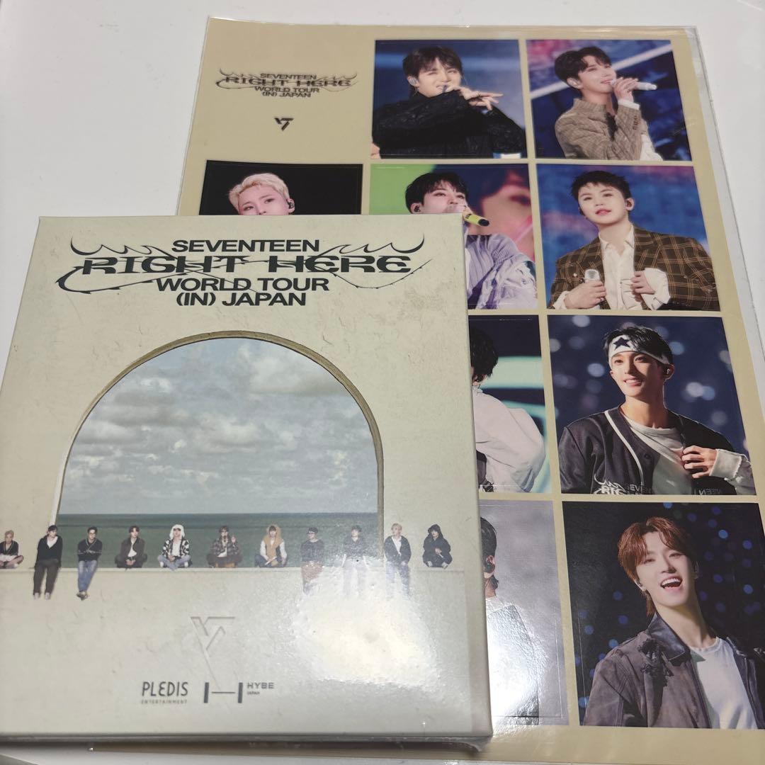 SEVENTEEN RIGHT HERE DVD blu-ray セブチ　未使用 K-POP DVD SEVENTEEN RIGHT HERE GOYANG DAY 1 2024.10.12 2枚セット