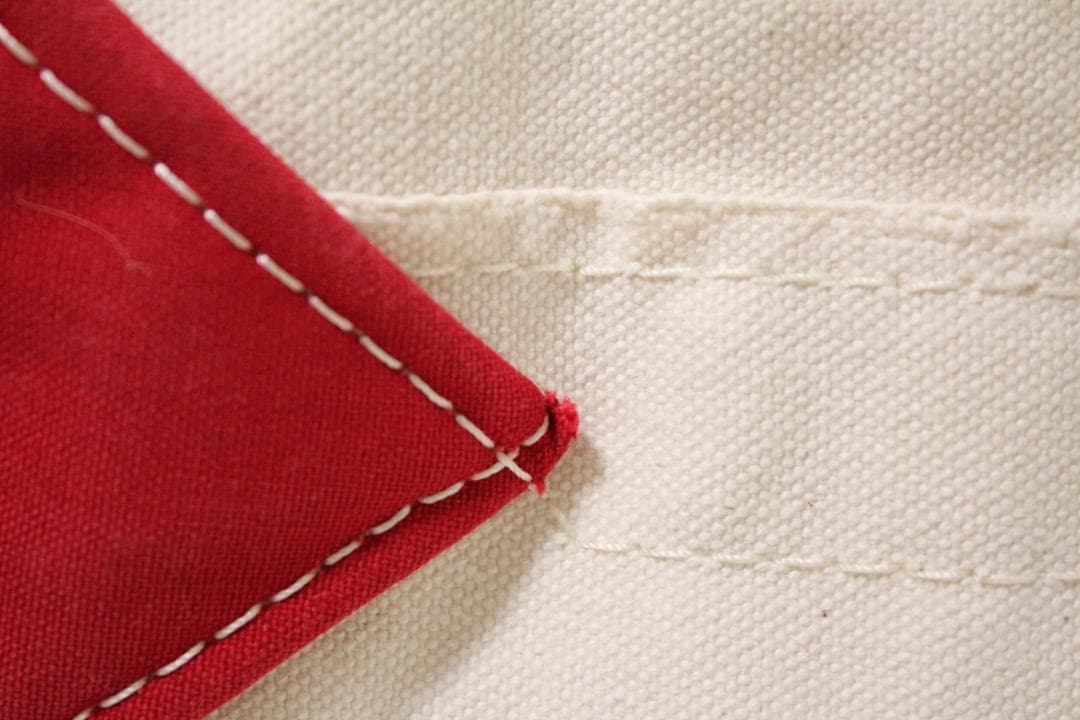 L.L.Bean トートバッグ 90s USA製 XL 赤刺繍入り