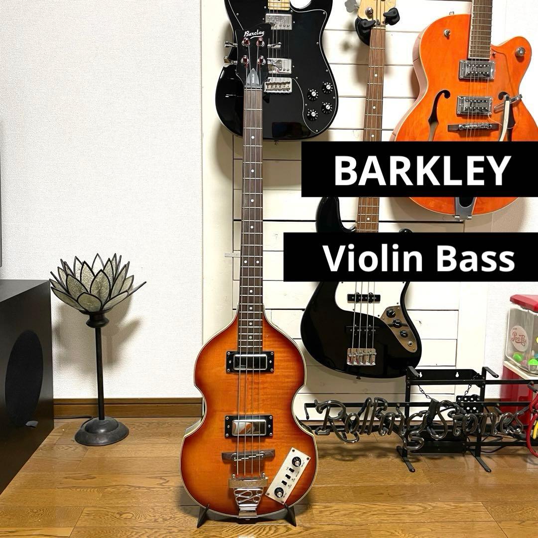 BARKLEY Violin Bass　バイオリンベース 音出しOK　バークレー グレコ(GRECO)|バイオリンベース|【ハードオフ公式通販】オフモール