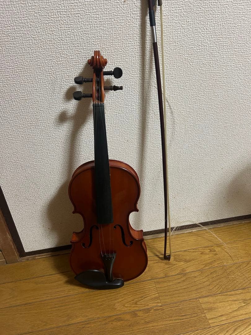 バイオリン本体 ブラウン 4弦 ハードケース付き - メルカリ