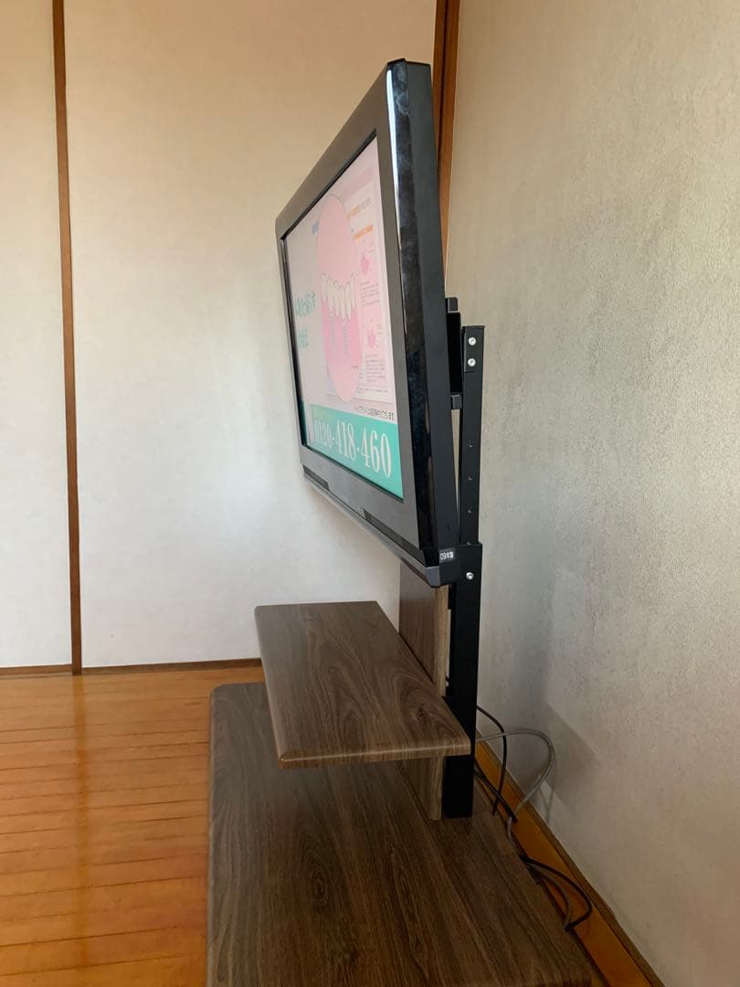 テレビスタンド(TVは付きません) XINLEI テレビスタンド 壁寄せ ハイタイプ テレビ台 液晶TVスタンド