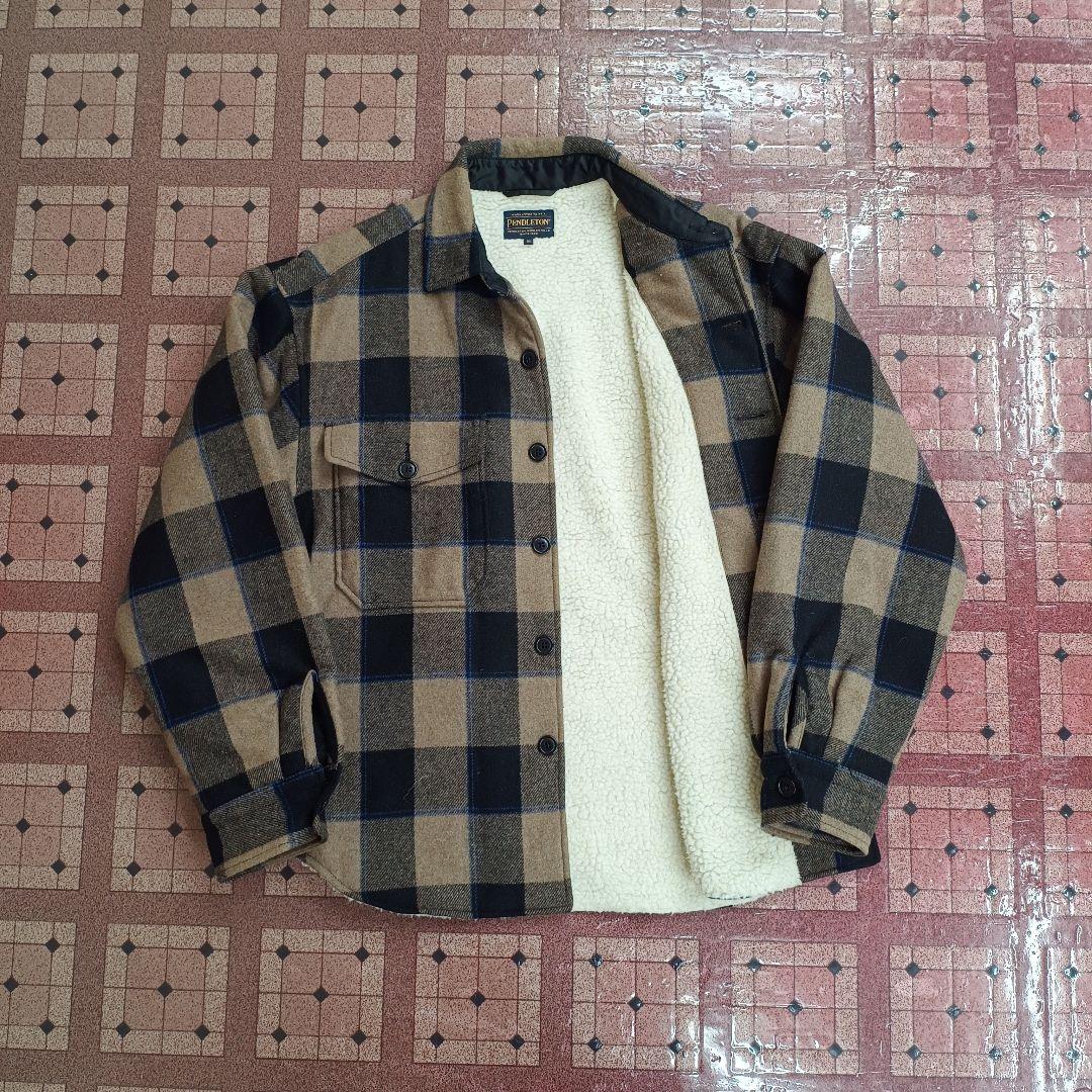 Pendleton×Freak's Store 裏ボア CPOジャケット M PENDLETON - フリークスストア ペンドルトン 別注ボアCPOジャケットの