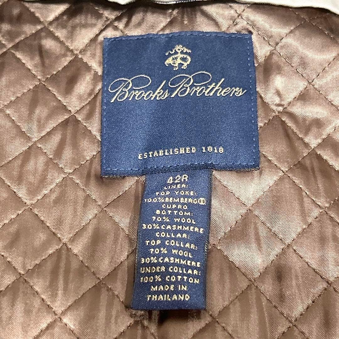 未使用✨　ブルックスブラザーズ　最高級　トレンチコート　42 ライナー　カシミヤ