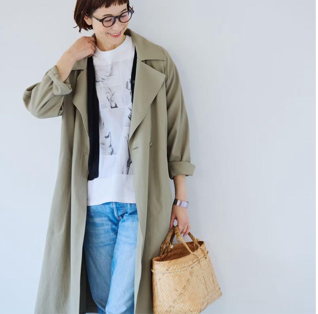 香菜子さんとつくった着回し頼れるコート / ライトカーキ - メルカリ