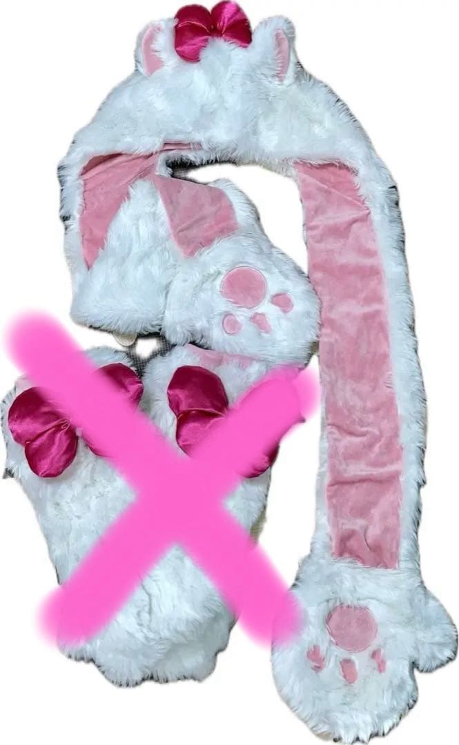 ディズニー マリーちゃん　被り物 ファンキャップ マフラー ディズニー マリーちゃん マフラーキャップ ファンキャップ - メルカリ