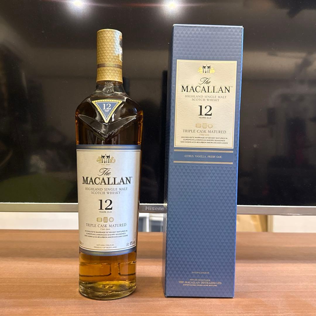 新品　未開栓ザ・マッカラン 12年 トリプルカスク 700ml 箱付き ザ マッカラン トリプルカスク 12年 – 酒類ドットコム
