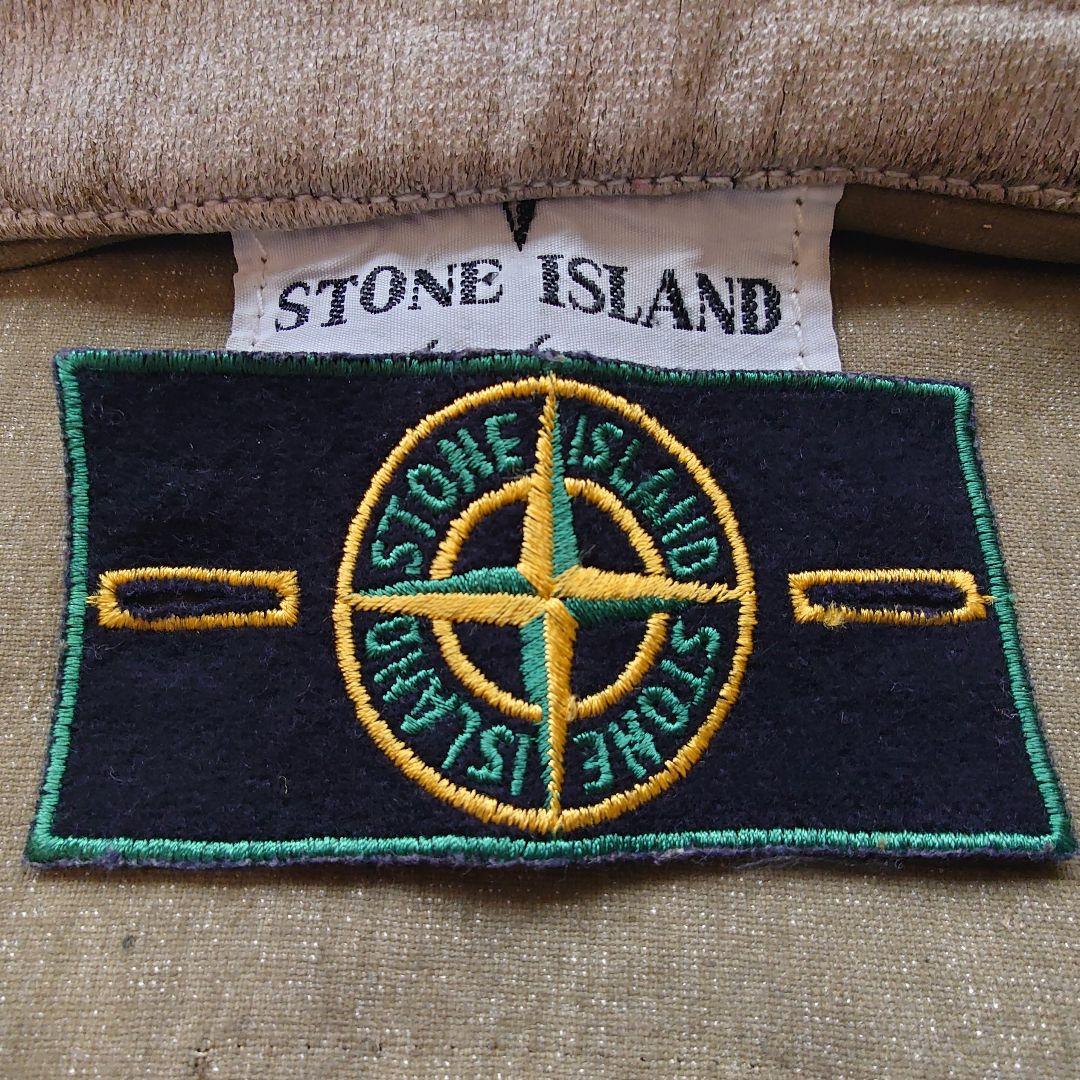 希少 80年代 stone island ビンテージ ワッペン グリーンエッジ - メルカリ