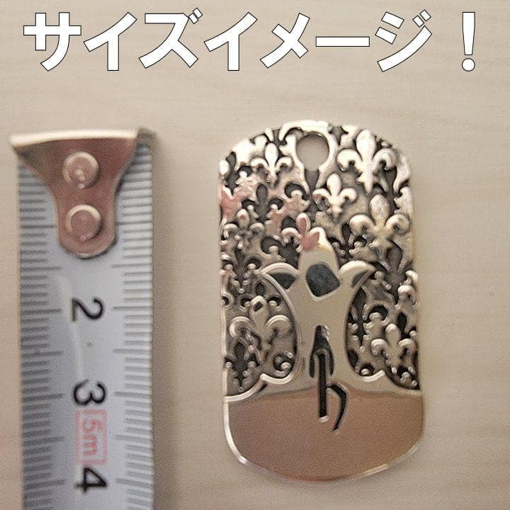 Hide + A&G 長方形 ペンダントトップ シルバー925 - メルカリ