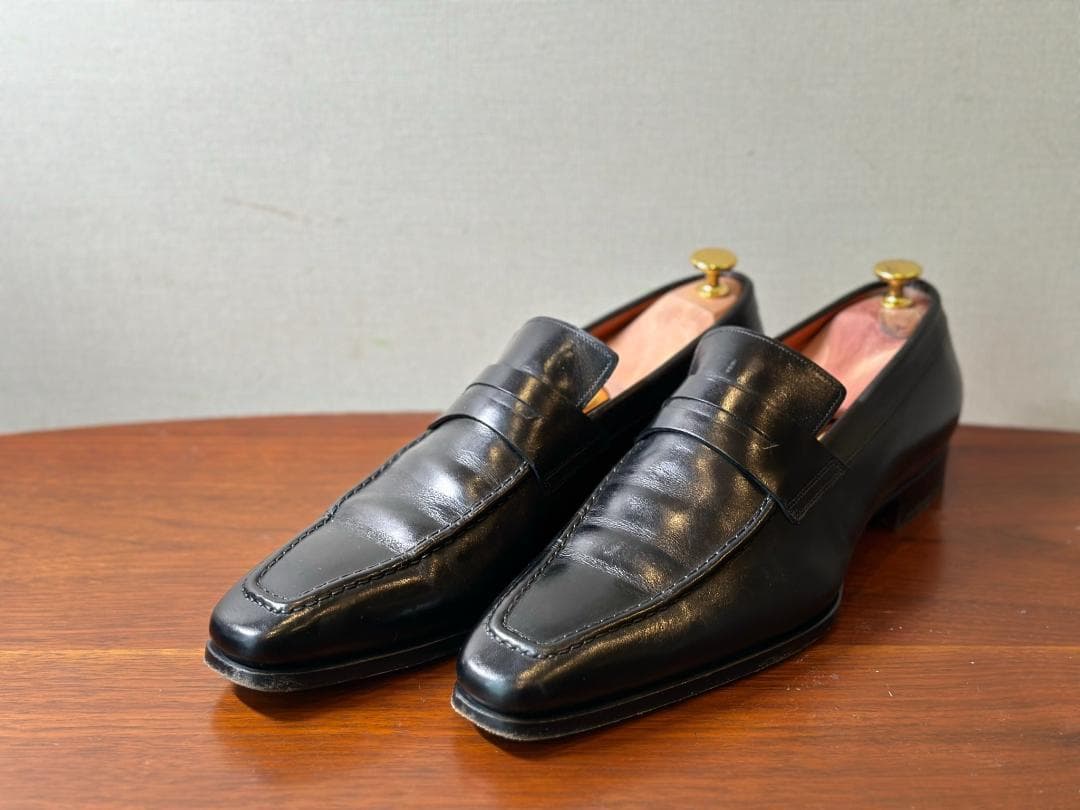 こ*！様 日限定価格　サントーニ(Santoni)ローファー SANTONI（サントーニ） サントーニ / アンティークドレザー ペニー