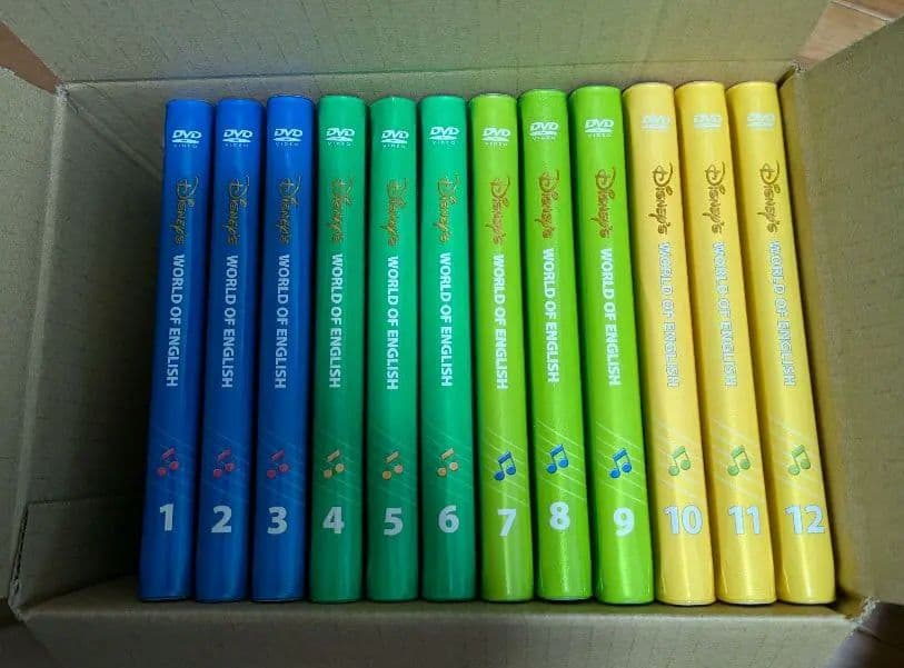 DWE シング・アロング　ディズニー　DVD 12枚セット DVD12枚セット】DWE ディズニー英語システム Sing Along シング