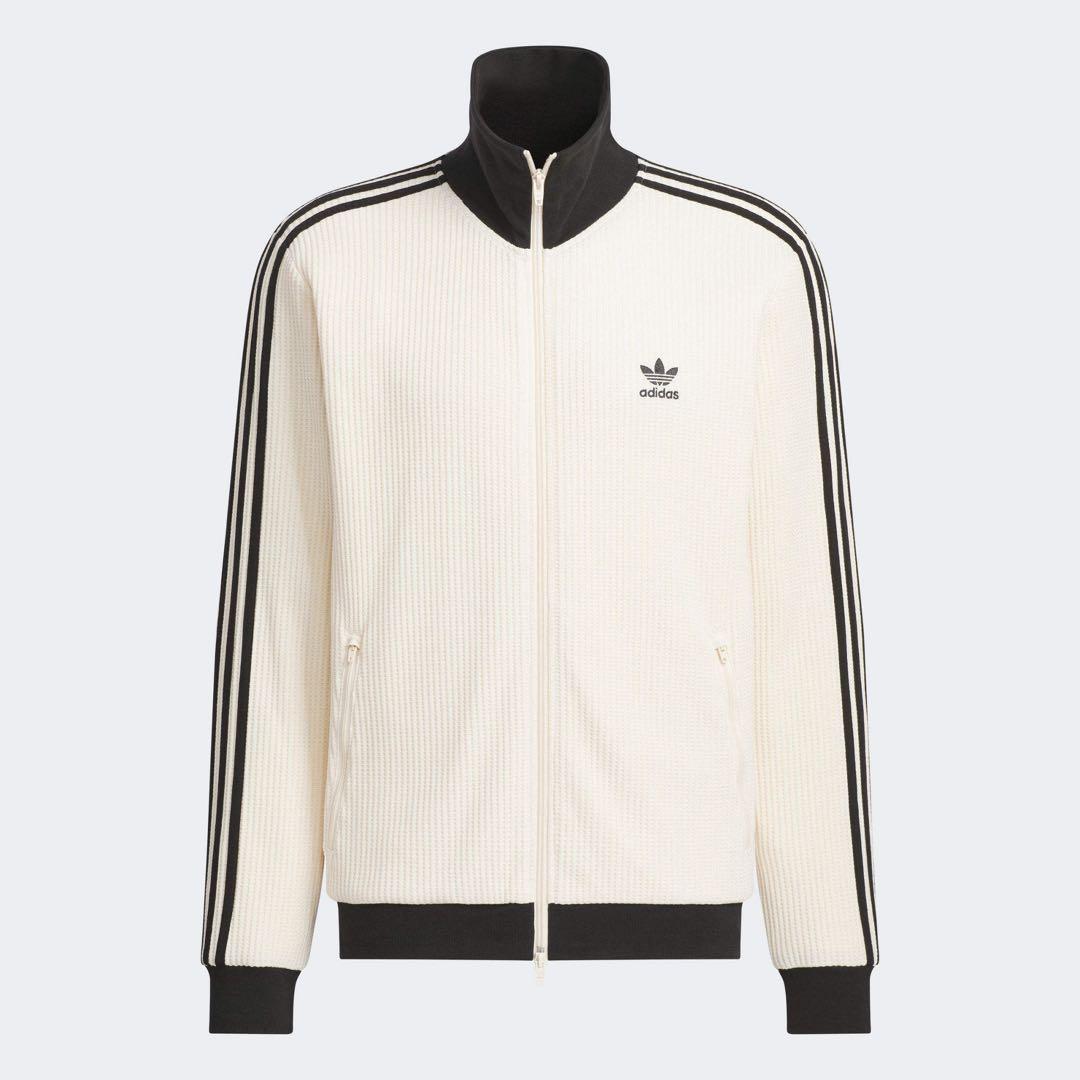 新品未使用 adidas ワッフルトラックジャケット - メルカリ