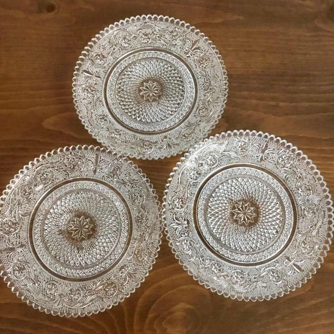 長谷川ガラス エリザベス 3枚 - メルカリ