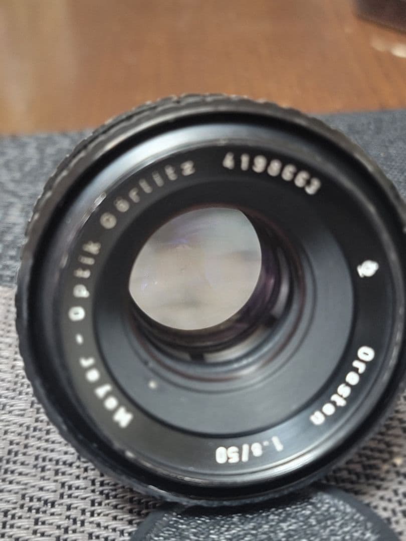 魅惑の滲み　Meyer-Oreston50/1.8 前期ゼブラ