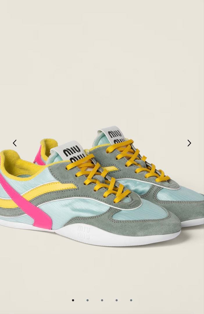 ぴょんす専用！！！miu miu スニーカー メンズサイズ MIU MIU/ミュウミュウ通販 | スエード スニーカー【送料無料】【店頭