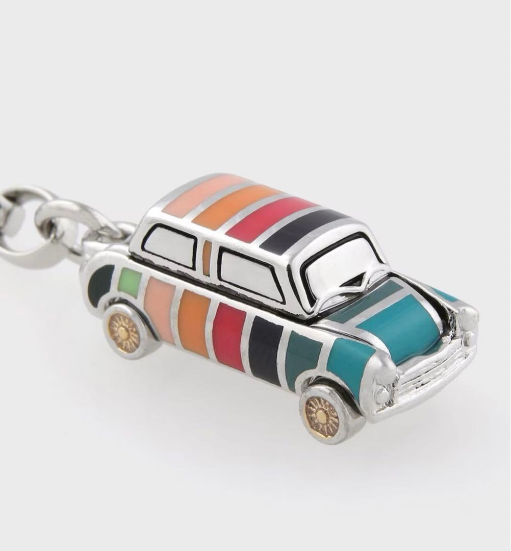 【極美品】ポールスミス　キーホルダー 楽天市場】ポールスミスうさぎチャーム エッチングキーリングシルバー