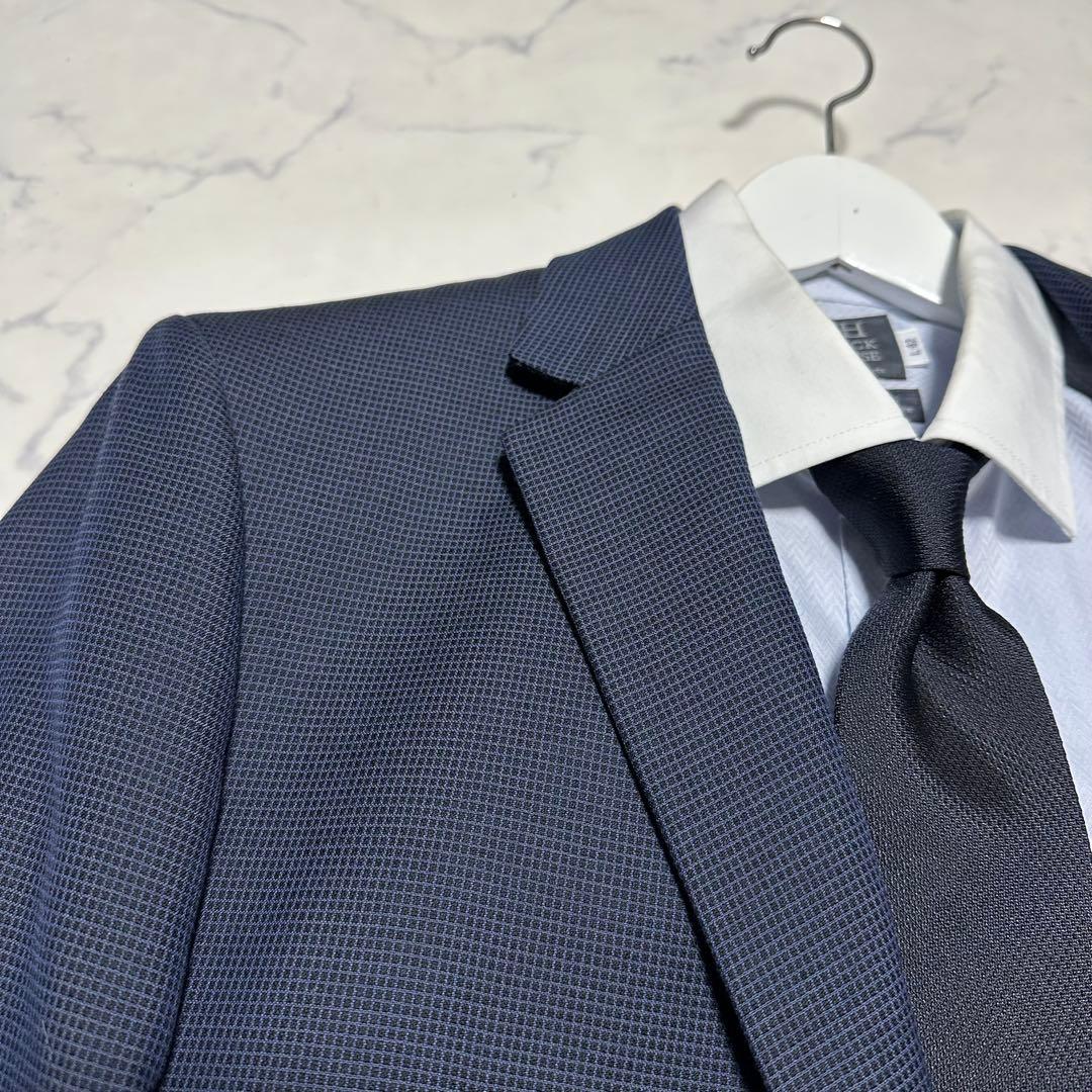 未使用級美品 セオリーtheory セットアップスーツ ネイビー サイズ42
