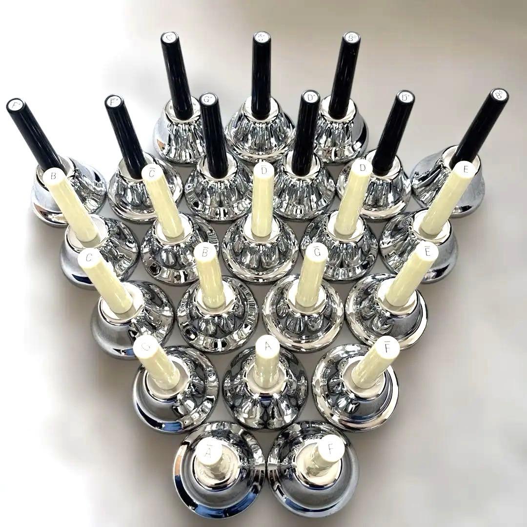 ハンドベルセット 23音 Amazon | KC ミュージックベル (ハンドベル) 23音 セット MB-23K/S