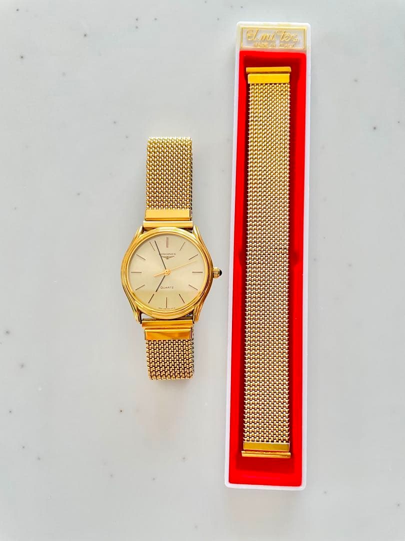 【ロンジン】メンズ腕時計　替えベルト付き elb110.jpg