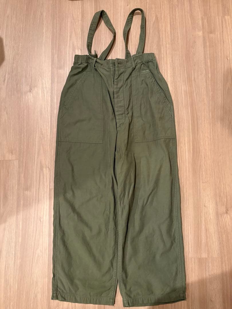 LENO リノ コットン ベイカー サロペット LENO リノ コットン ベイカー サロペット “BAKER SALOPETTE FADE” leno