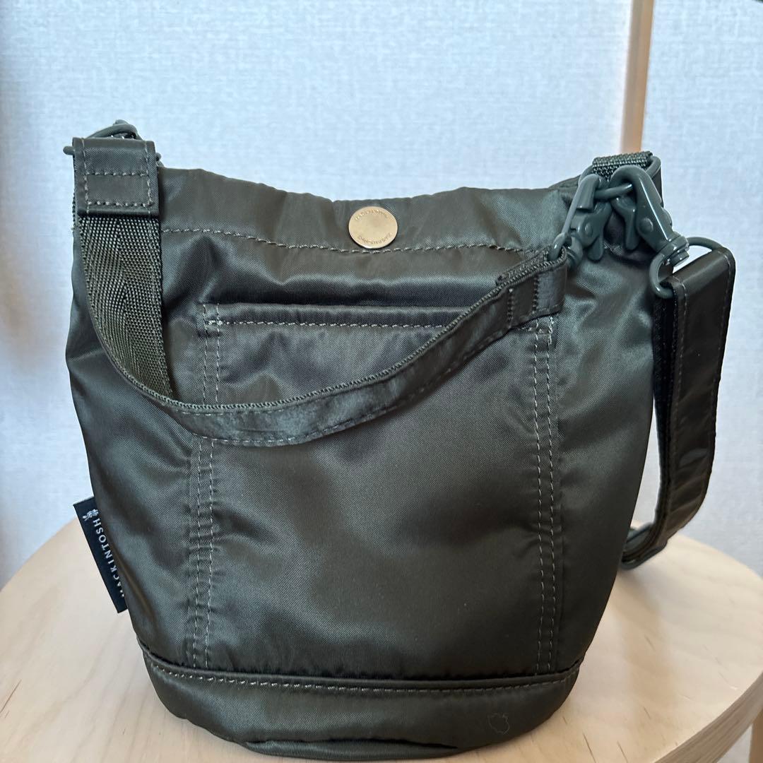 MACKINTOSH × Porter ドロストショルダーバッグ　カーキ 5458 