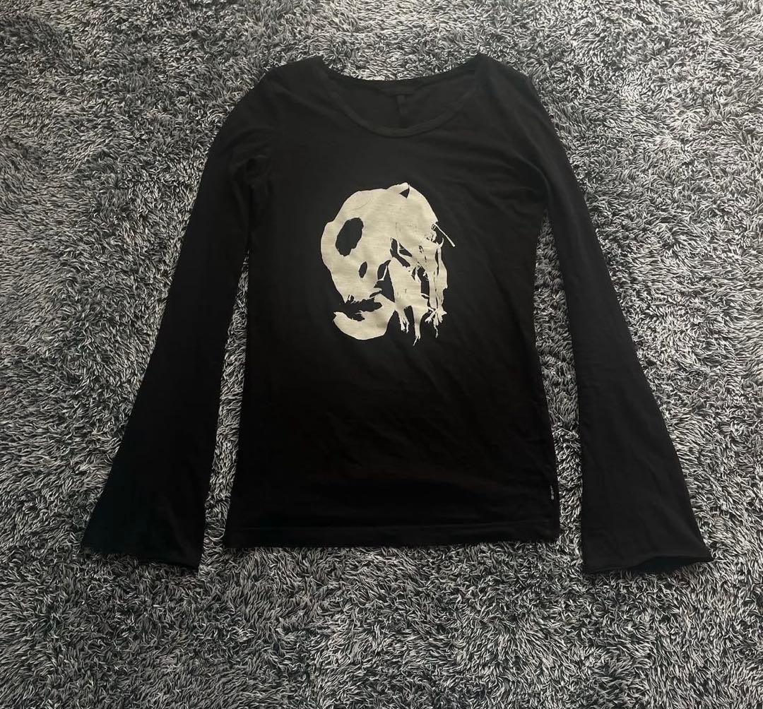 LGB ghost skull ロンT LGB スカルパッチ刺繍 ロンt 希少 - メルカリ