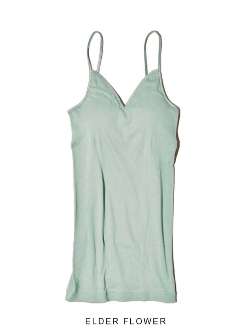 Souple Luzスープレルース　ブラパットキャミソール　エルダーフラワー M SOUPLE LUZ（スープレルース） ブラパット キャミソール / レディース