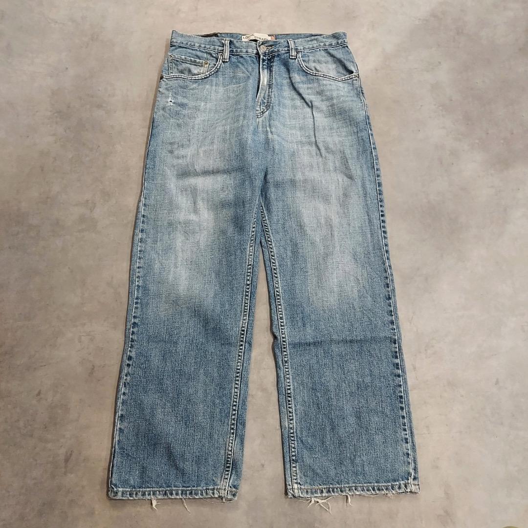 リーバイス569 Levis W34 ブルーデニム 青 00s 古着 18389 リーバイス569 Levis W34 ブルーデニム 青 00s 古着 18389 | fuufu