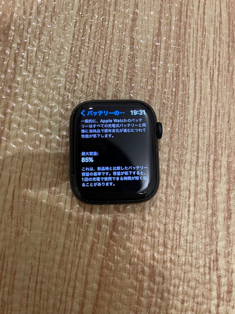 Apple Watch Series7 GPSモデル 45mm ミッドナイト Amazon.com: Apple Watch Series 7 (GPS + Cellular, 45MM) Graphite