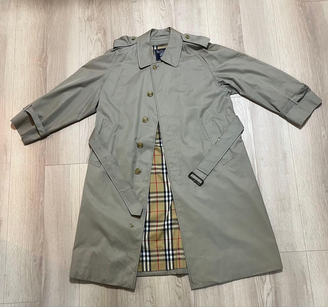 BURBERRY バーバリー トレンチコート チェック柄 バーバリー「トレンチコート×キルティング」のドッキングアウター