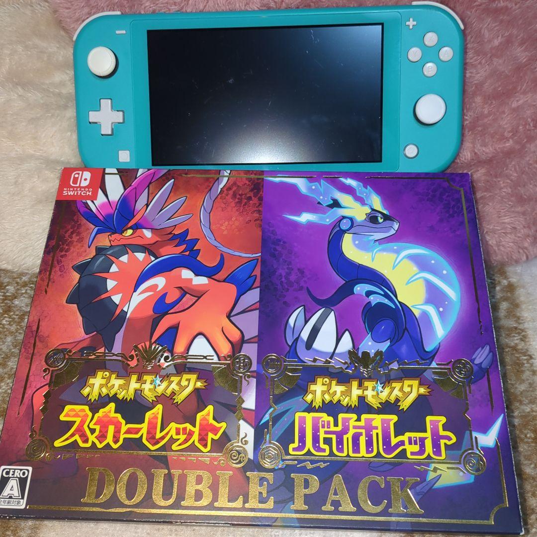 Nintendo Switch lite ポケモンSVダブルパック Amazon.com: Nintendo Switch Lite - Pokemon Sword and Shield