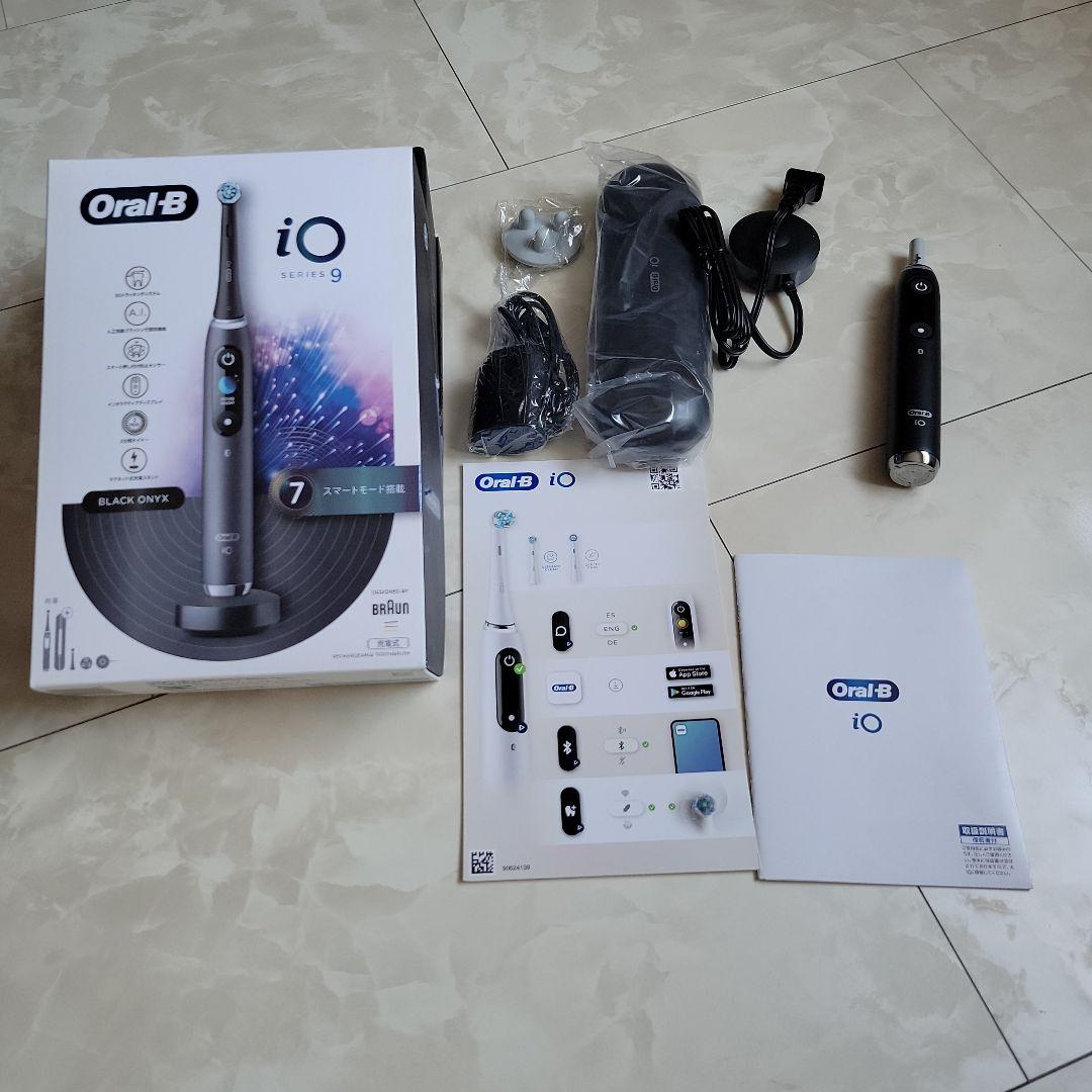 Oral-B iO Series 9 ブラック Oral-B iO9 Rechargeable Electric Toothbrush, Black Onyx | Oral-B