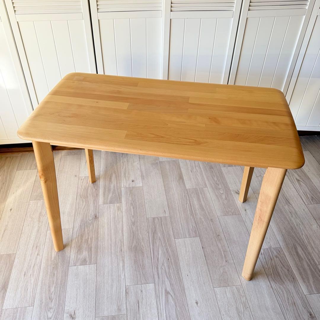 美品 ニトリ Nコレクション リビングデスク ナチュラル リビングデスク( Nコレクション T-01 1055 NA) | ニトリネット【公式