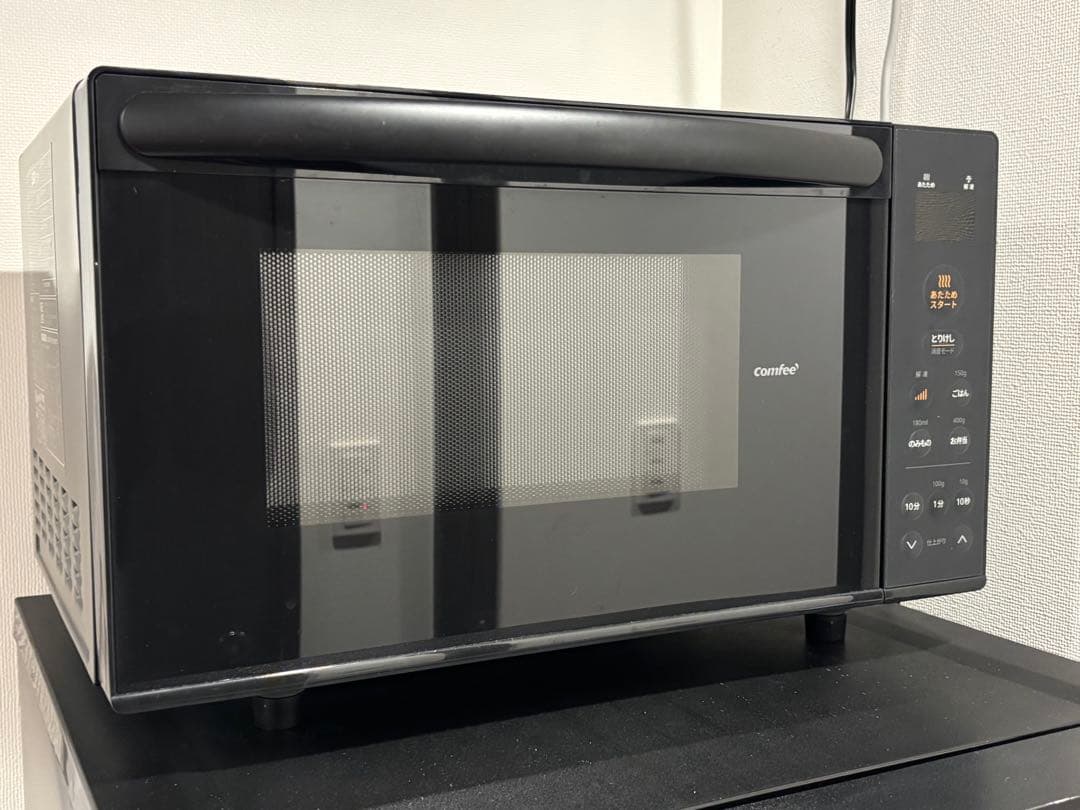 コンフィー 電子レンジ 17L CF-EX201-BK ブラック 保証期間内 - メルカリ