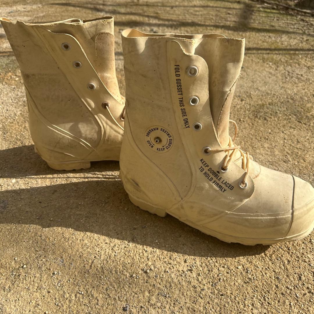 米軍 US.ARMY ミッキーブーツ バニーブーツ ラバーブーツ - メルカリ